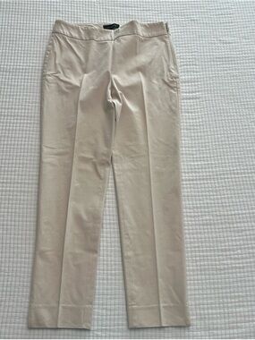 Talbots Women's Ankle-Length Pants in Light Cream